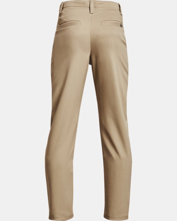 Boys' UA Matchplay Pants, Brown, pdpMainDesktop image number 1